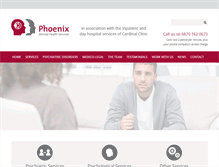 Tablet Screenshot of phoenix-mhs.com